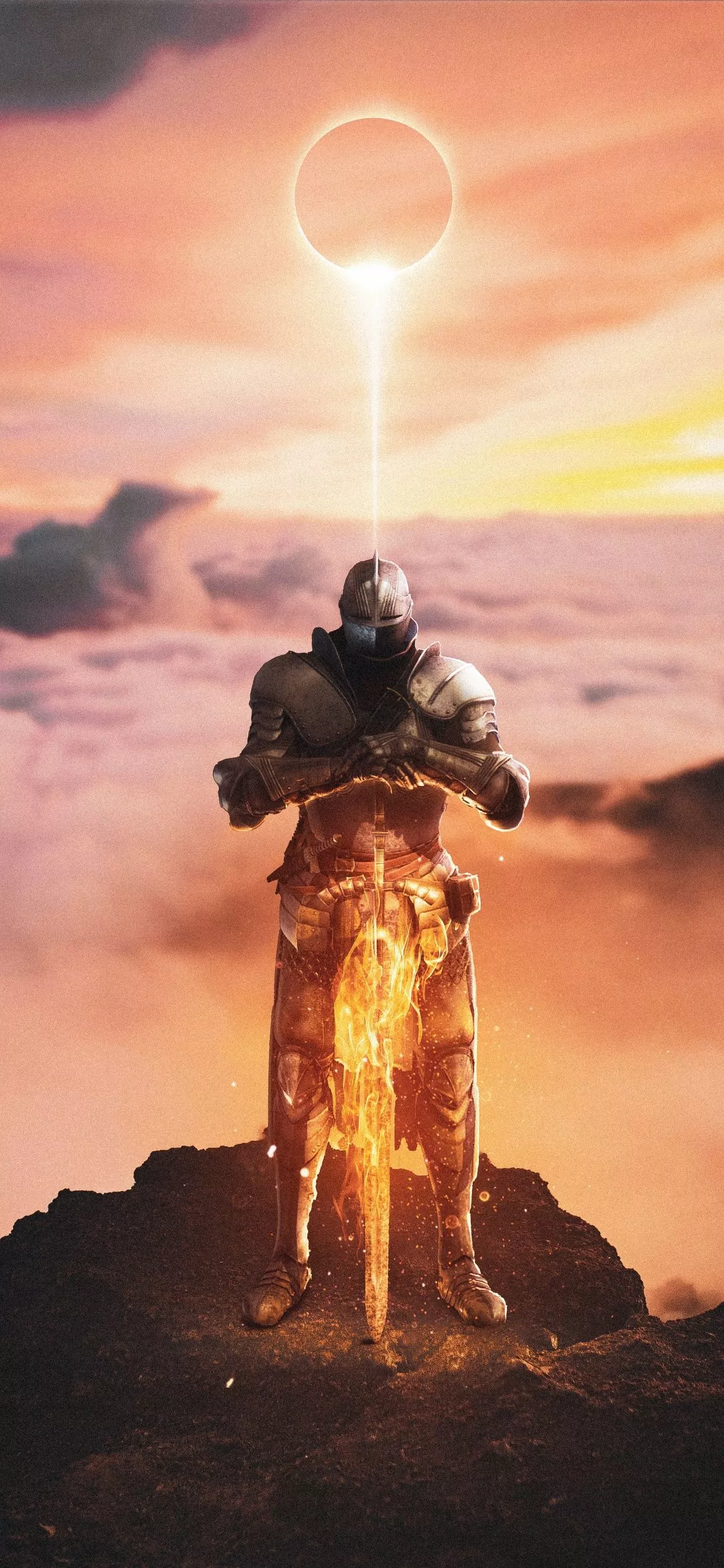 Warrior Wallpaper 4K, Dark Souls, Sword