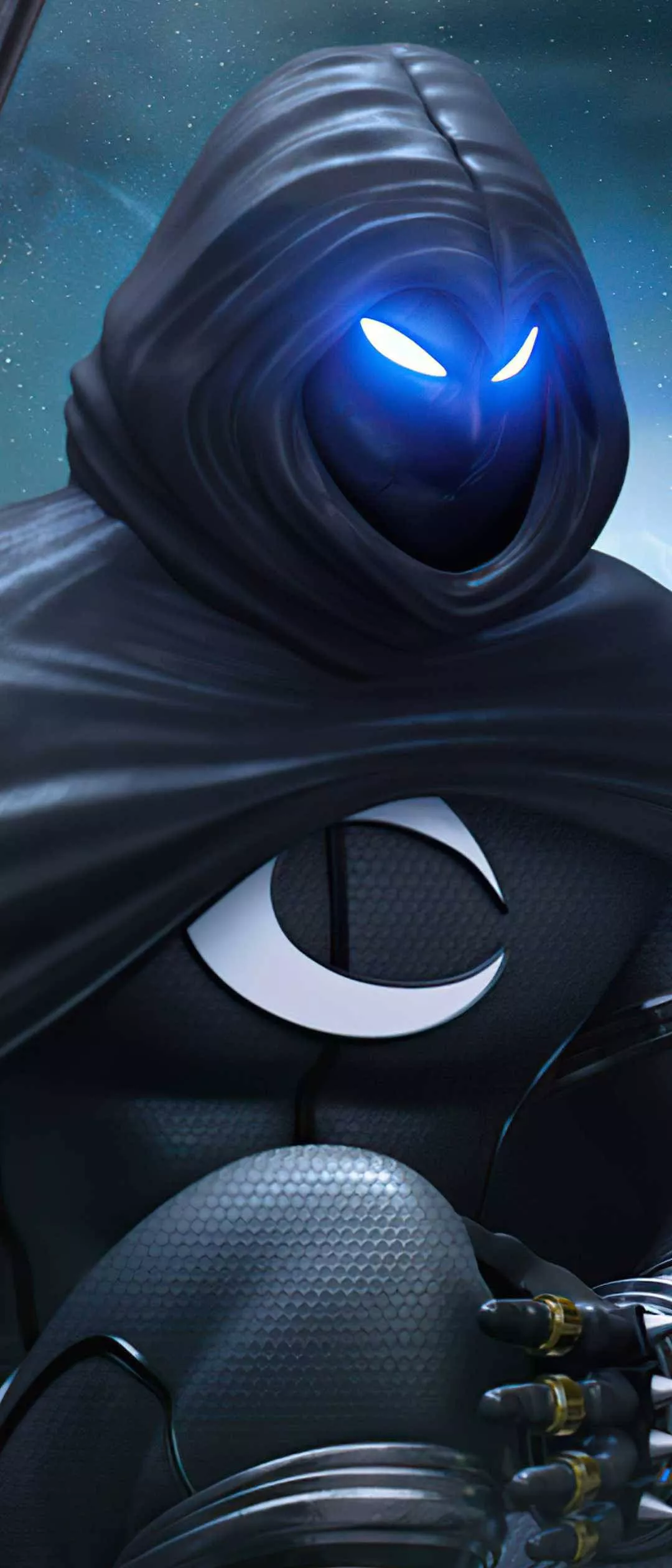 Black Warrior Moon Knight Phone