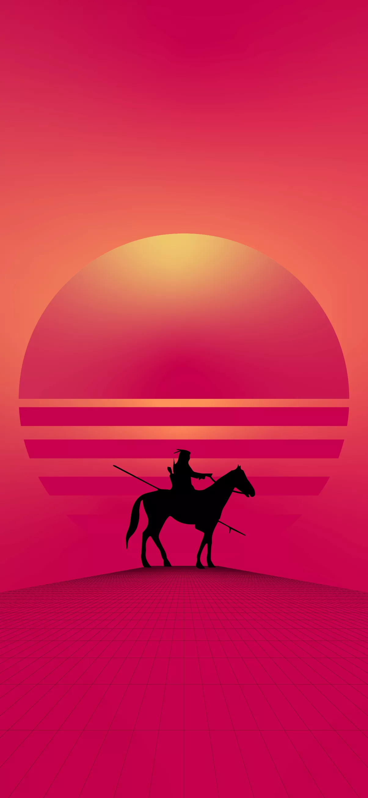 Cool phone wallpaper Warrior