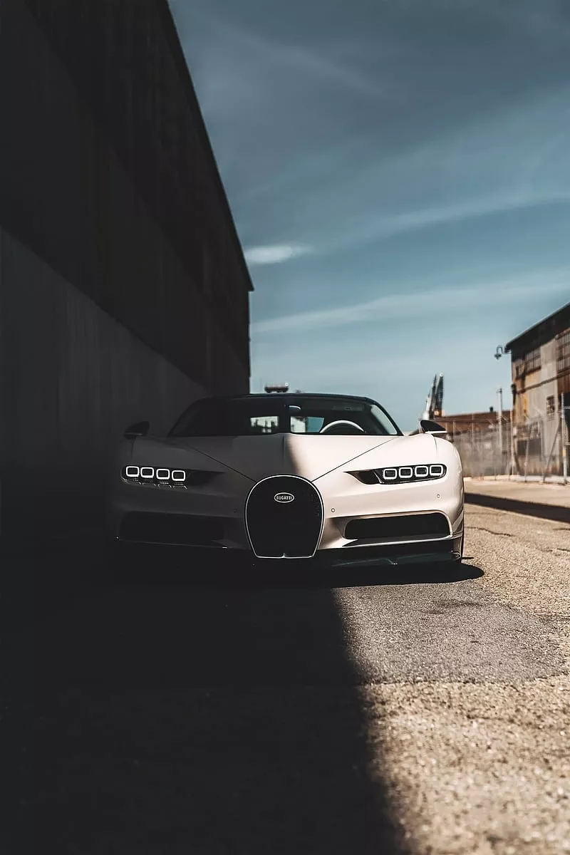 Bugatti chiron, car, race car, car