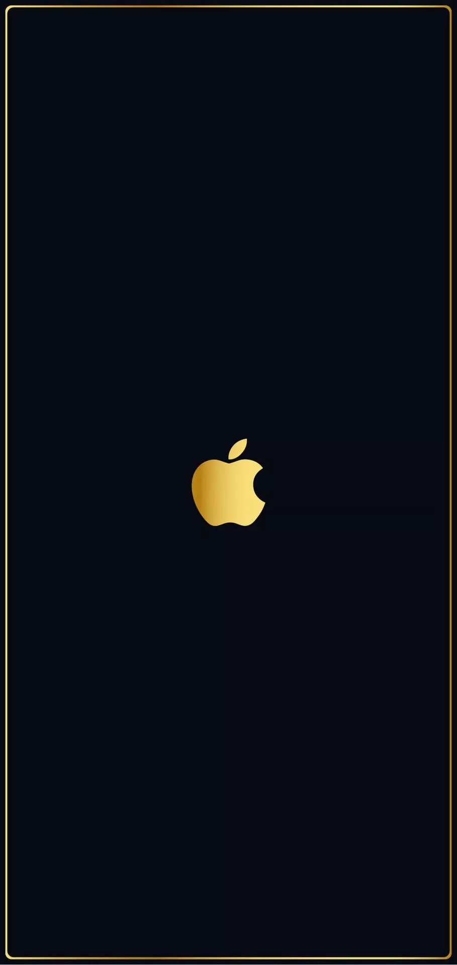iPhone 12 Pro Max Gold Apple Logo