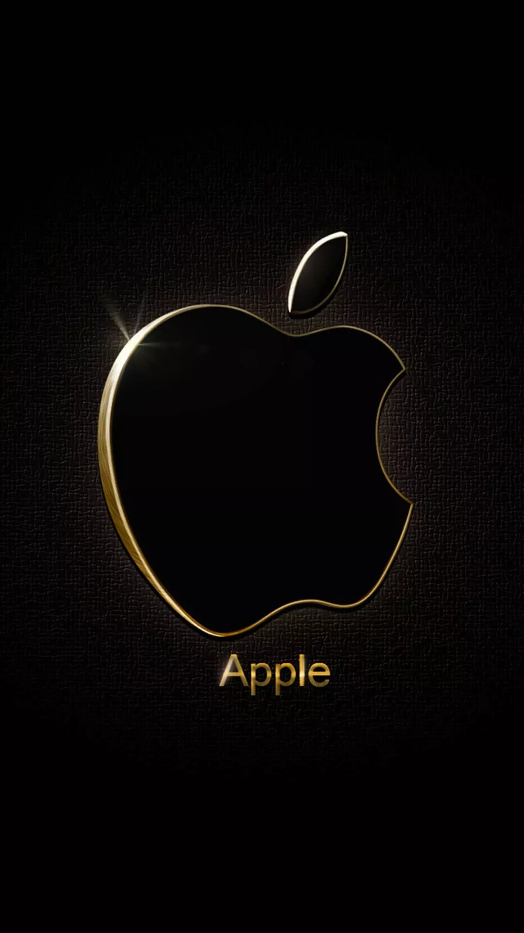 Revolving 3D Apple iPhone Logo
