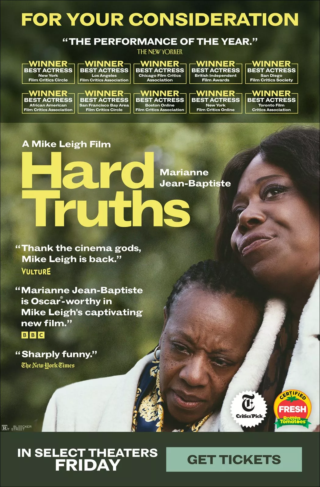FYC. It's time to Consider HARD TRUTHS