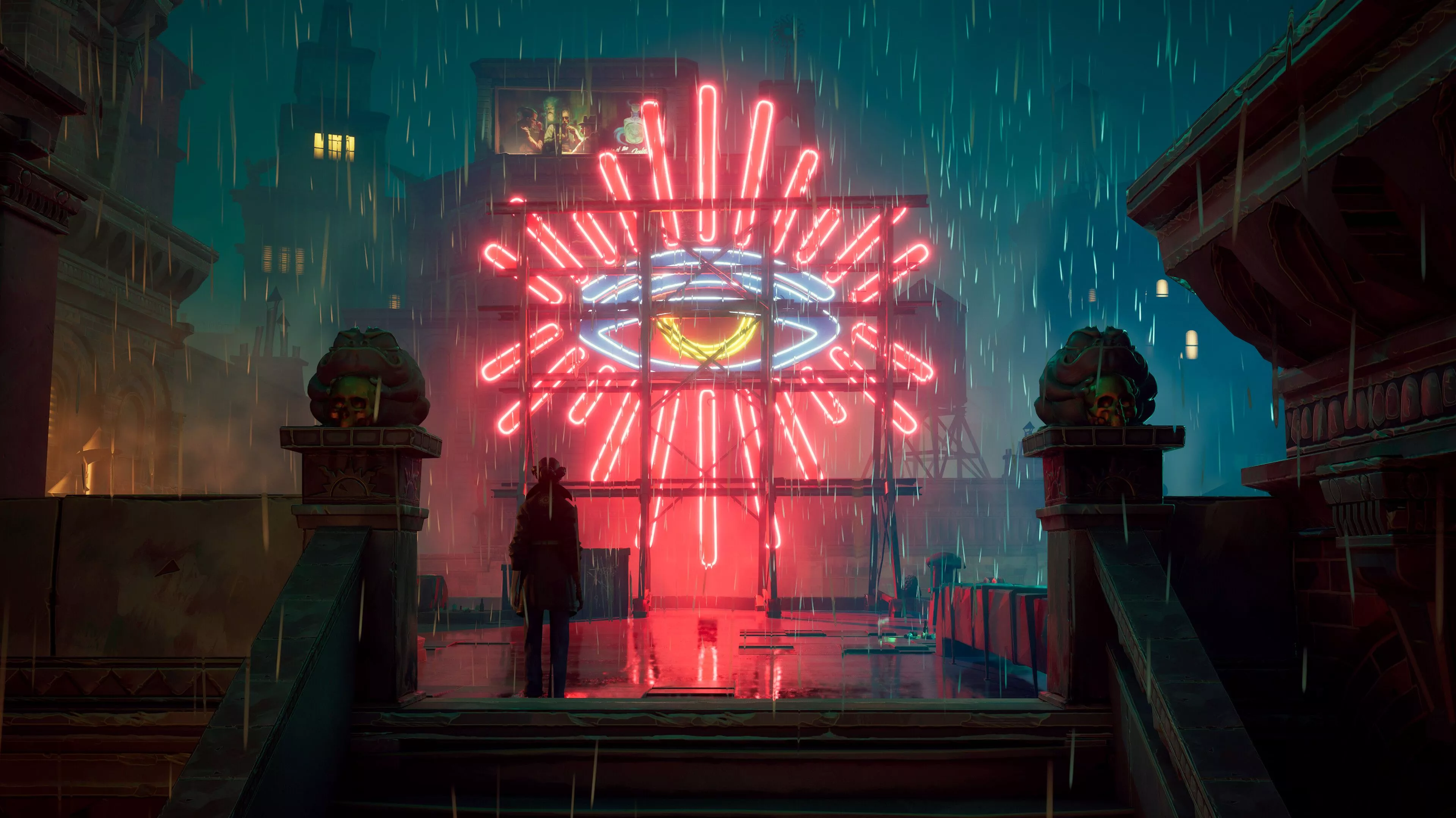Neon Dreams in 4K Ultra HD Wallpaper