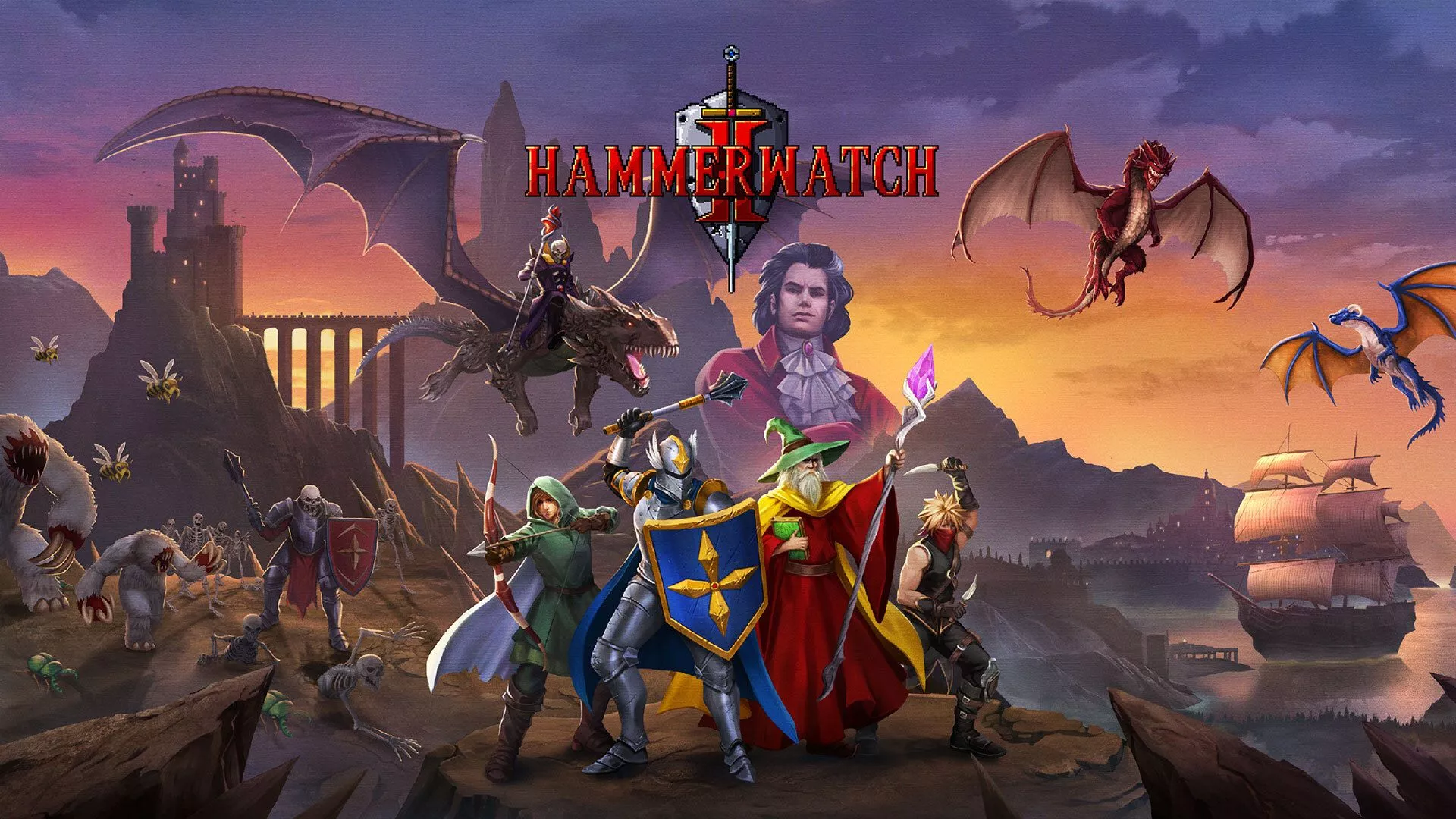 Pixelated World of Hammerwatch II