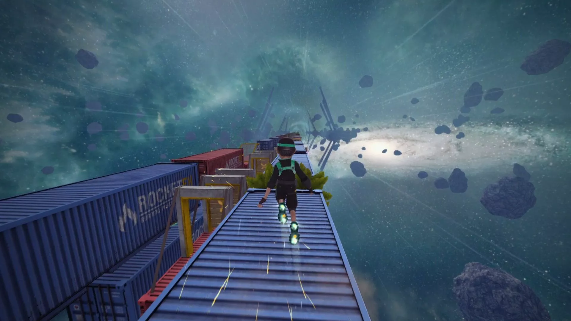 Rocket Boots Mania: Space Train