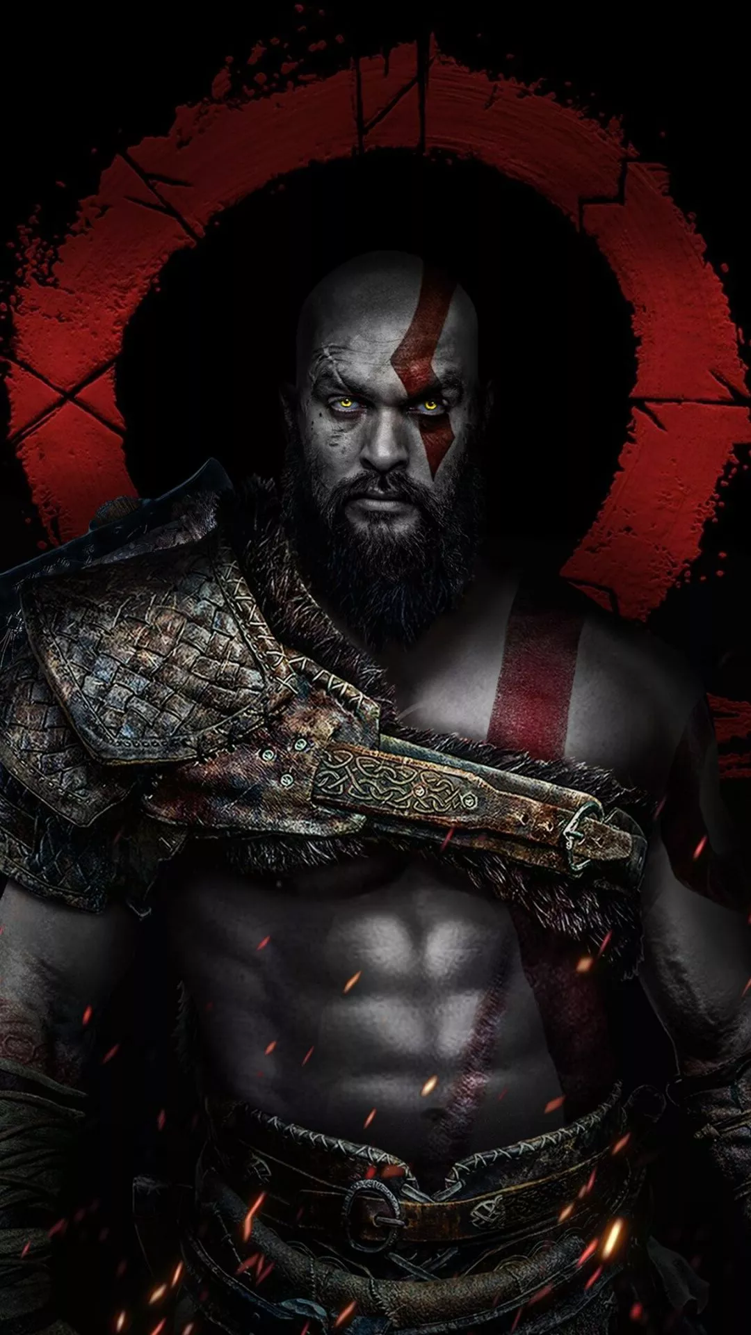 Kratos Wallpaper 4K, Jason Momoa, God
