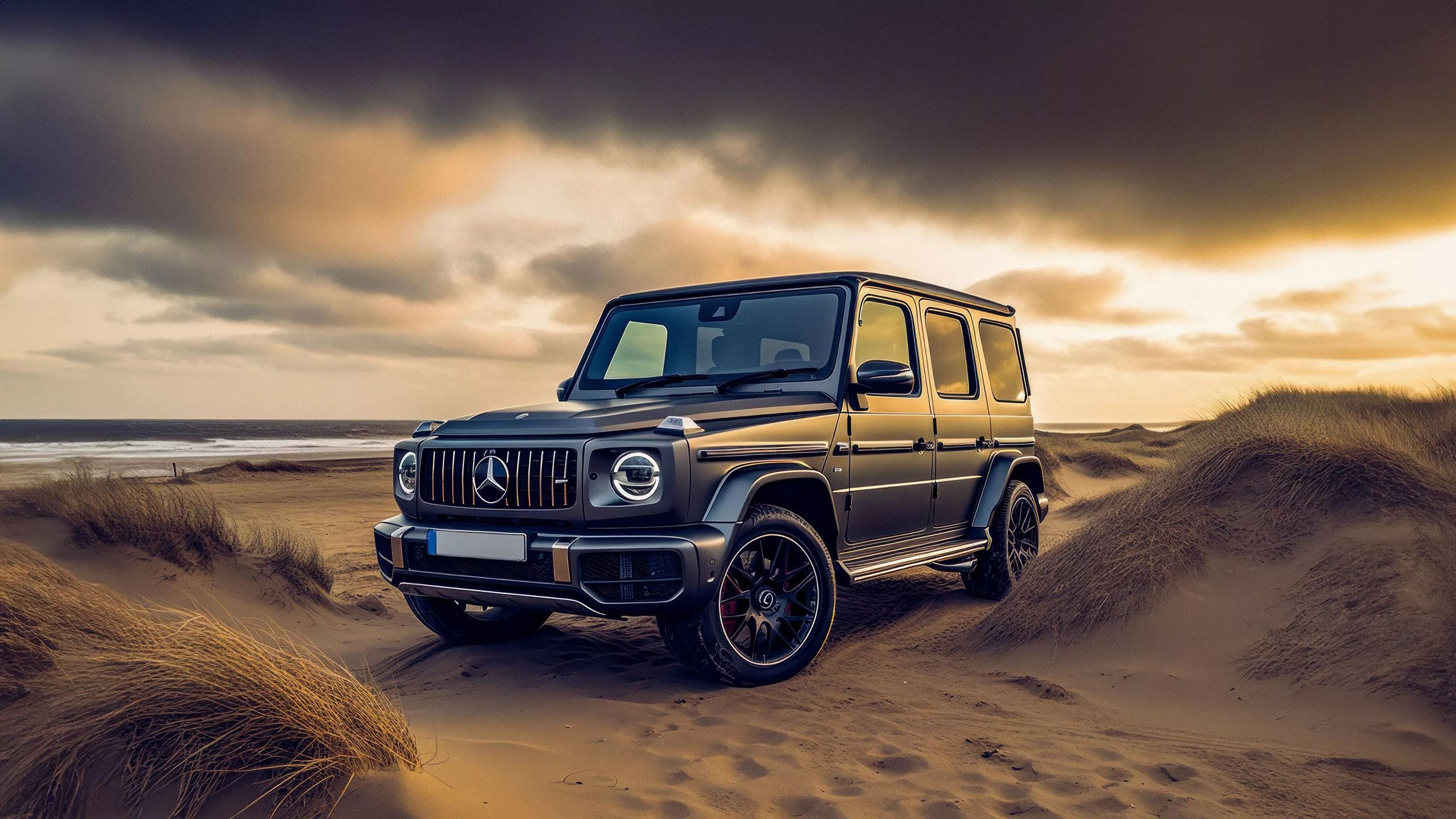 Mercedes Benz AMG G 63 Wallpaper 4K