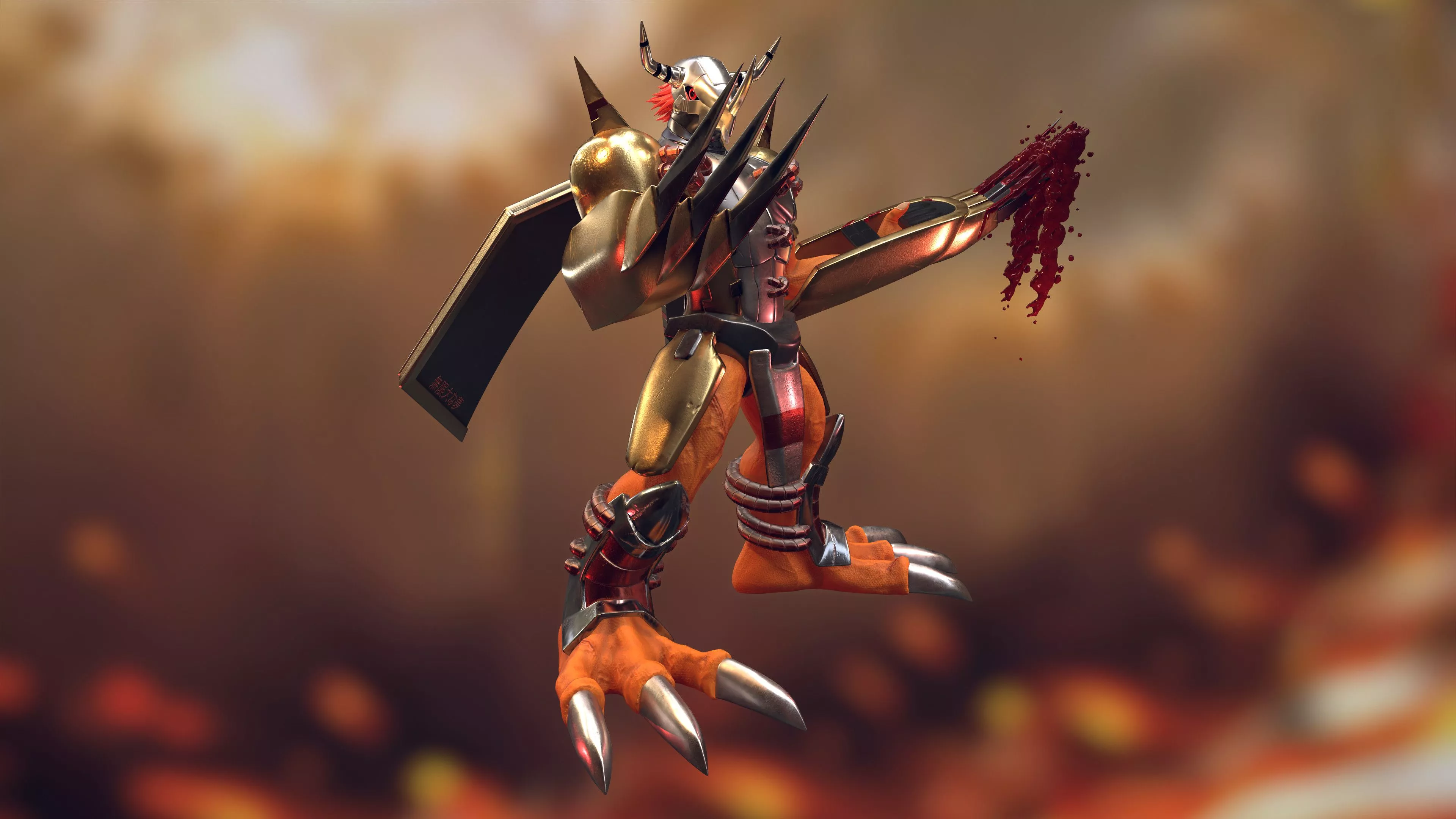 Character Modeling: Wargreymon