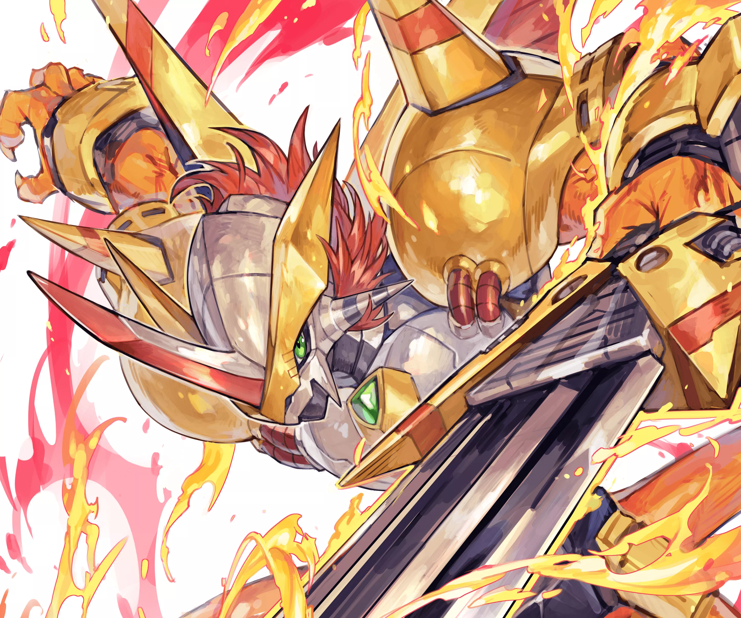 Download Victorygreymon Anime Digimon