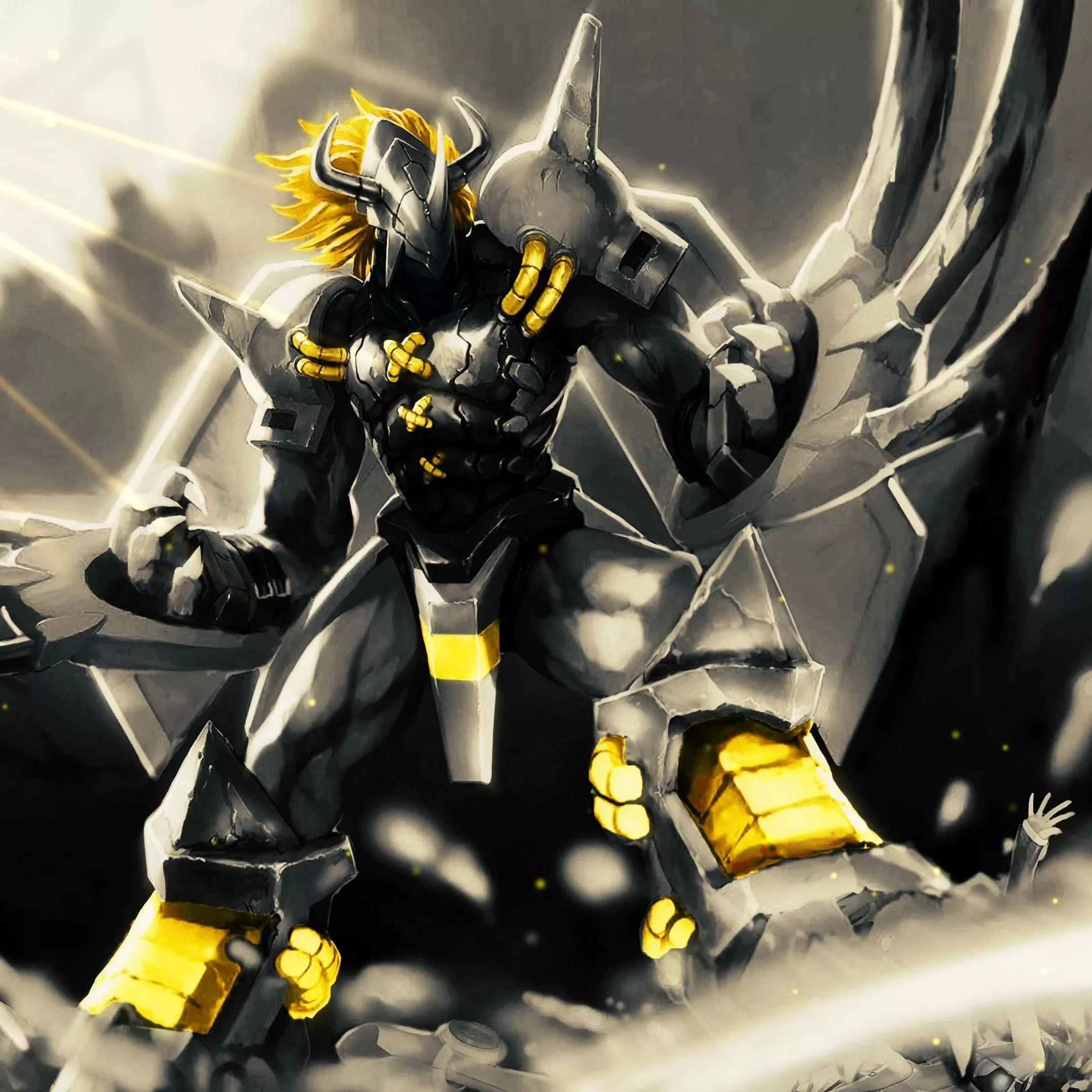 Steam Workshop::Blackwargreymon 4k Digimon