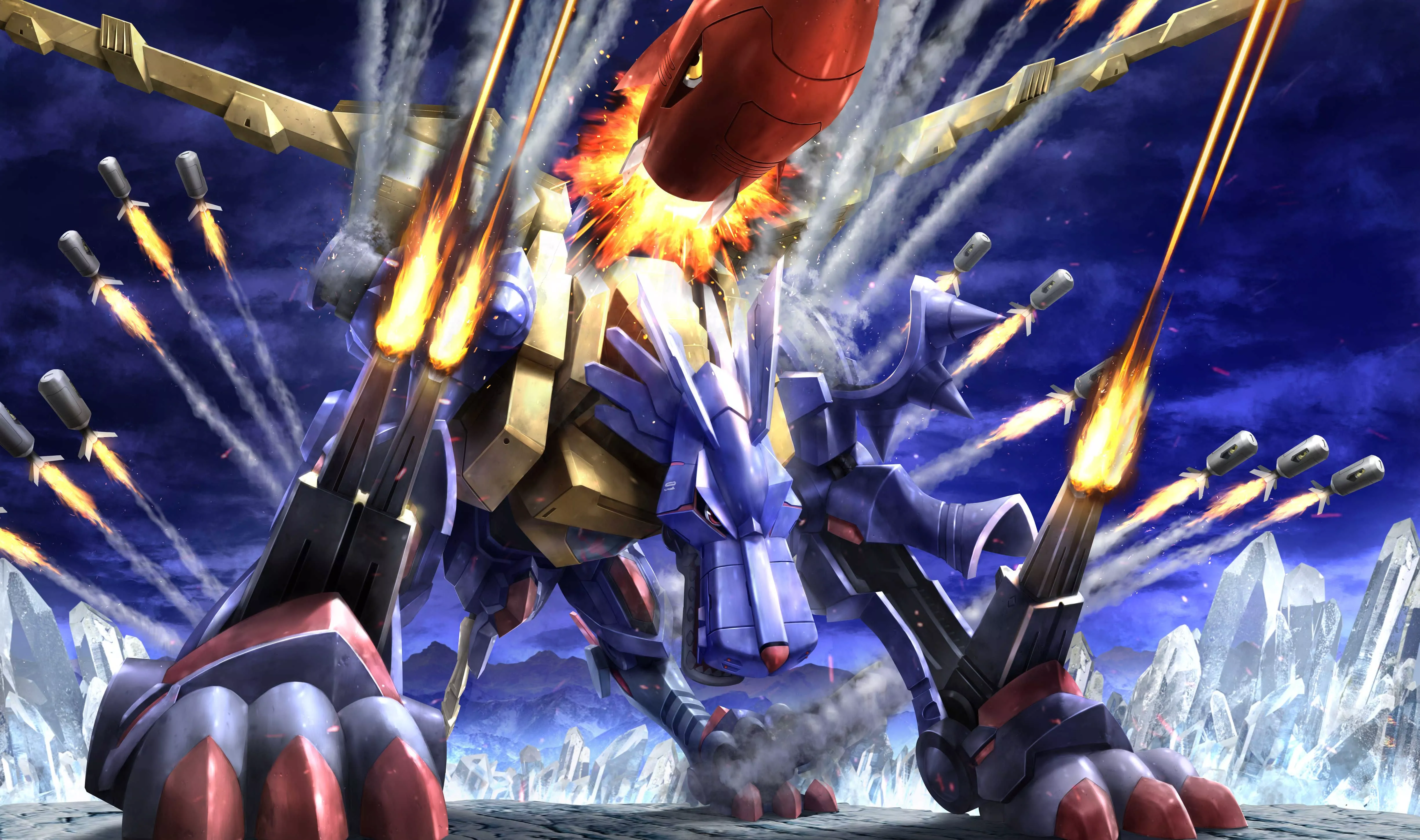 Download Metalgarurumon Anime Digimon