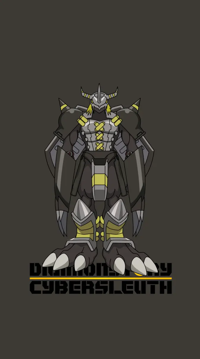 Black wargreymon wallpaper