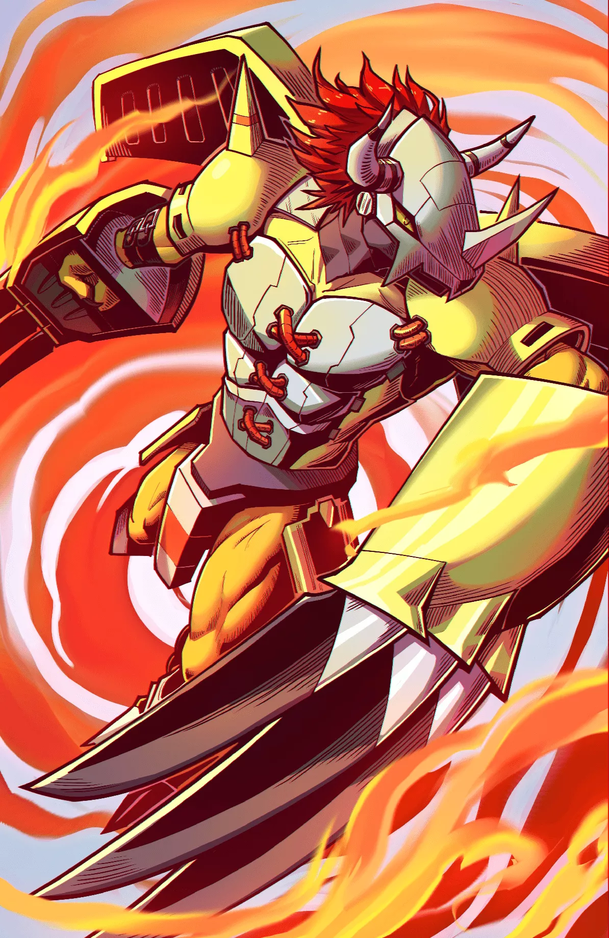 wargreymon by LordCayy - Fur Affinity