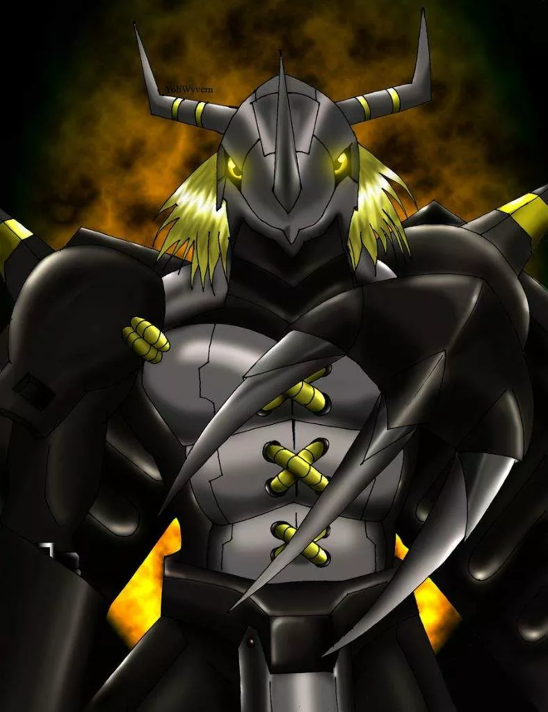 Black Wargreymon Shadow