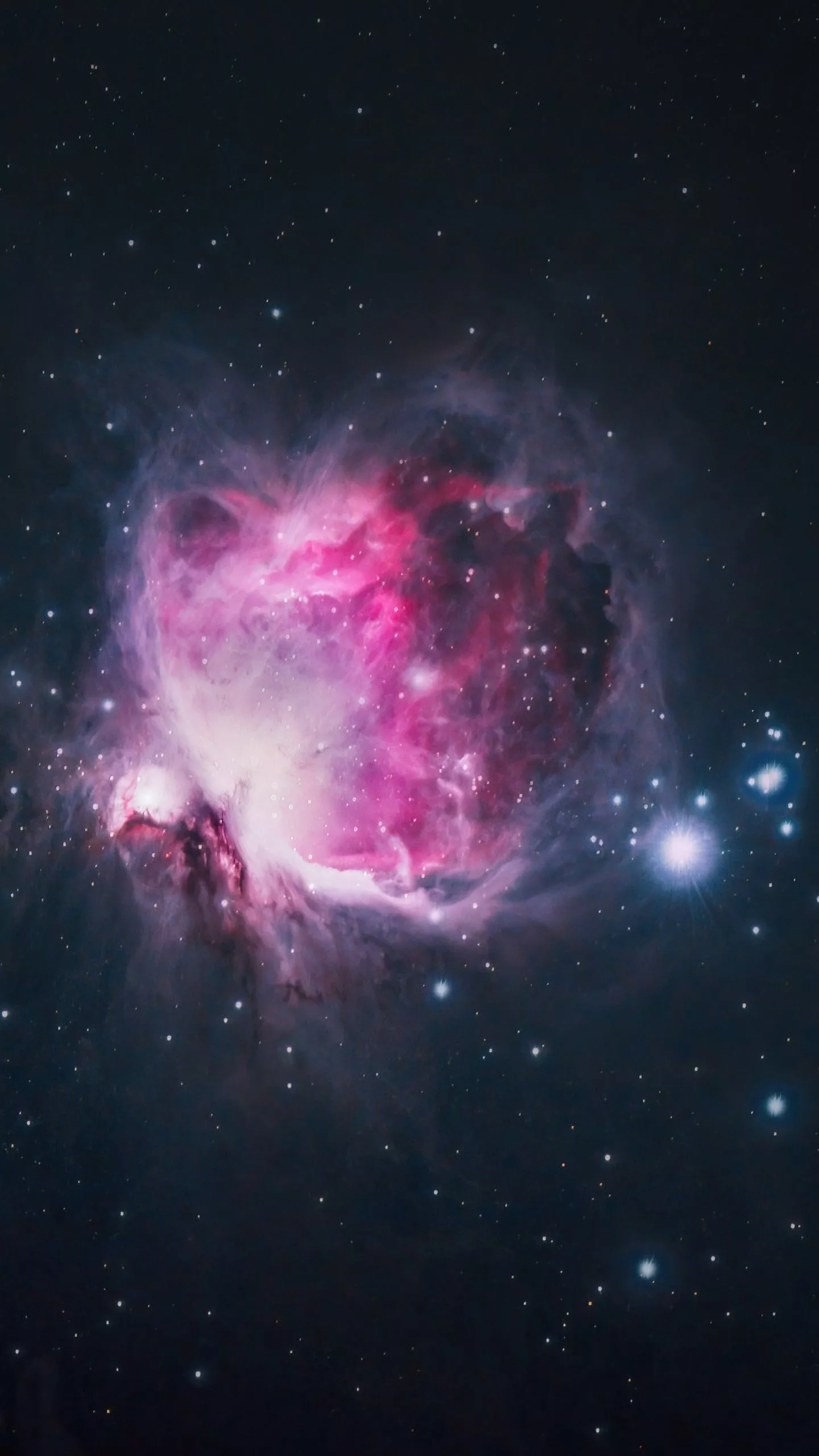 Pink Orion Nebula Stars Space Galaxy Sky 4K 5K HD Space Wallpaper
