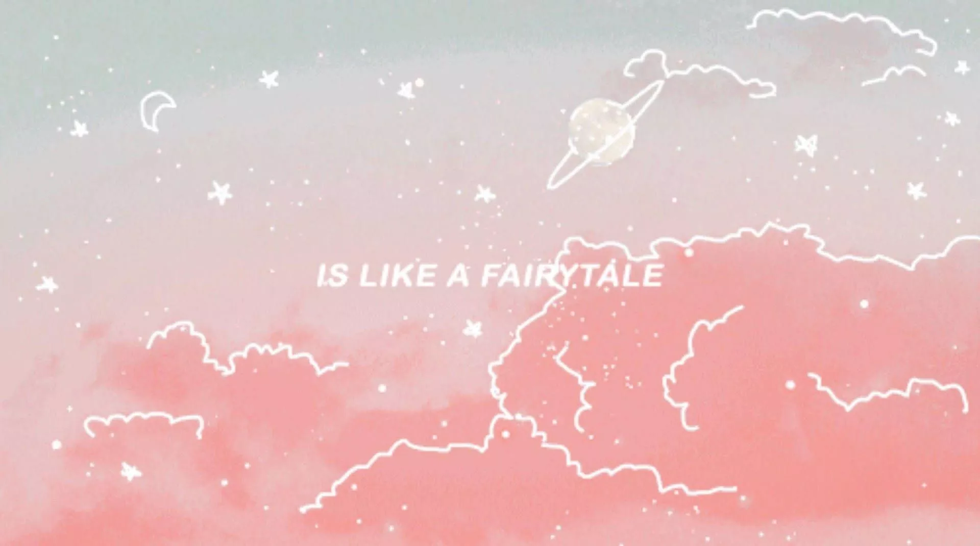 Download A pastel aesthetic desktop with vibrant colors and a peaceful vibe. Wallpaper