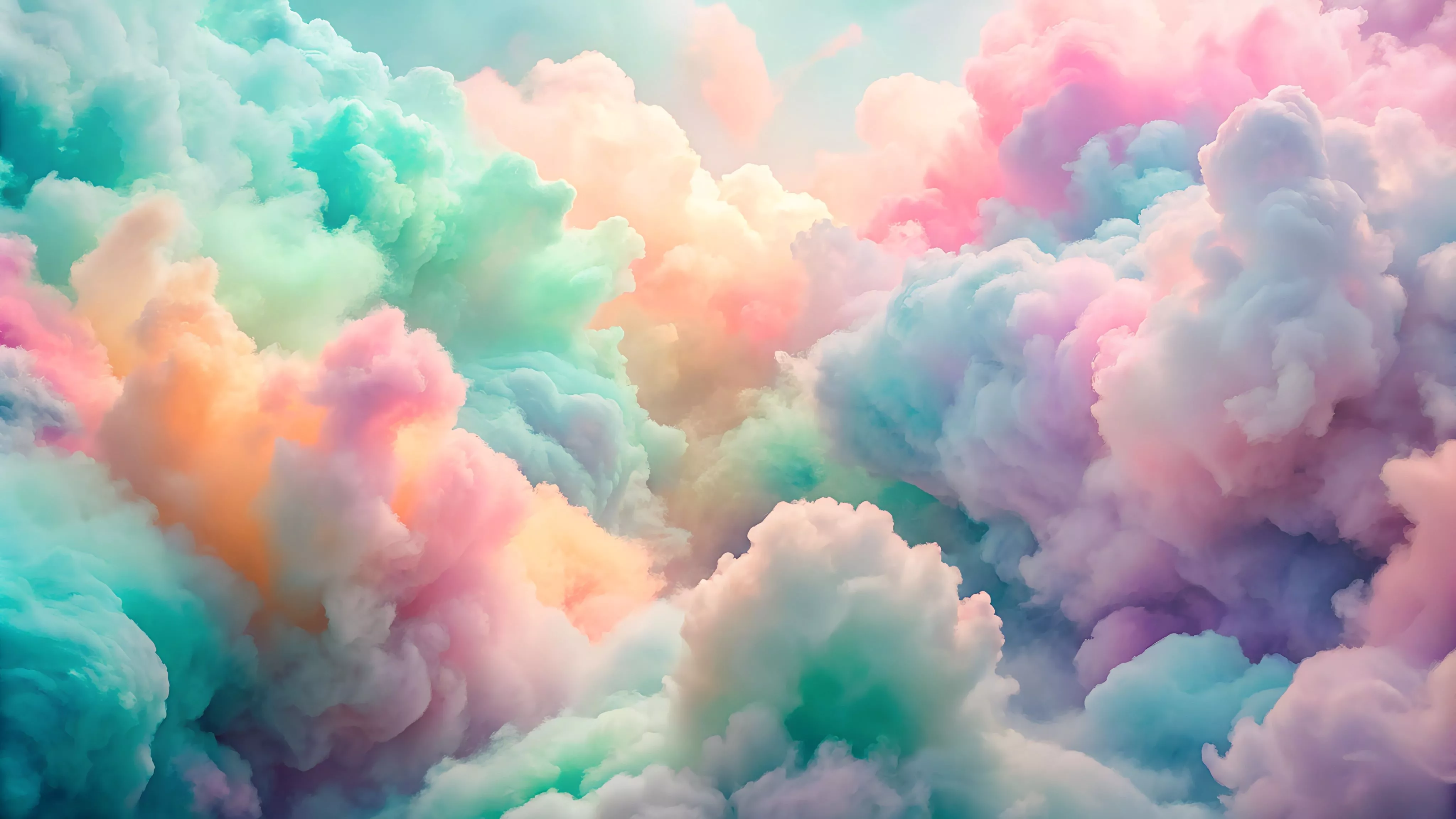 Pastel clouds