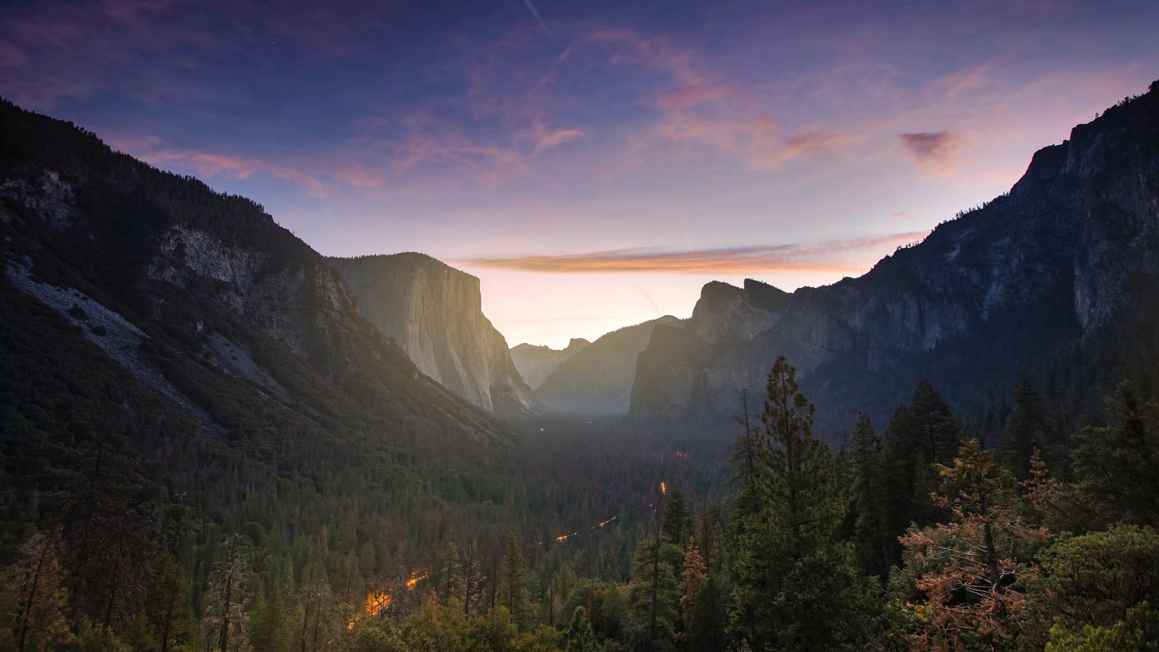Yosemite Valley Sierra Nevada 4K