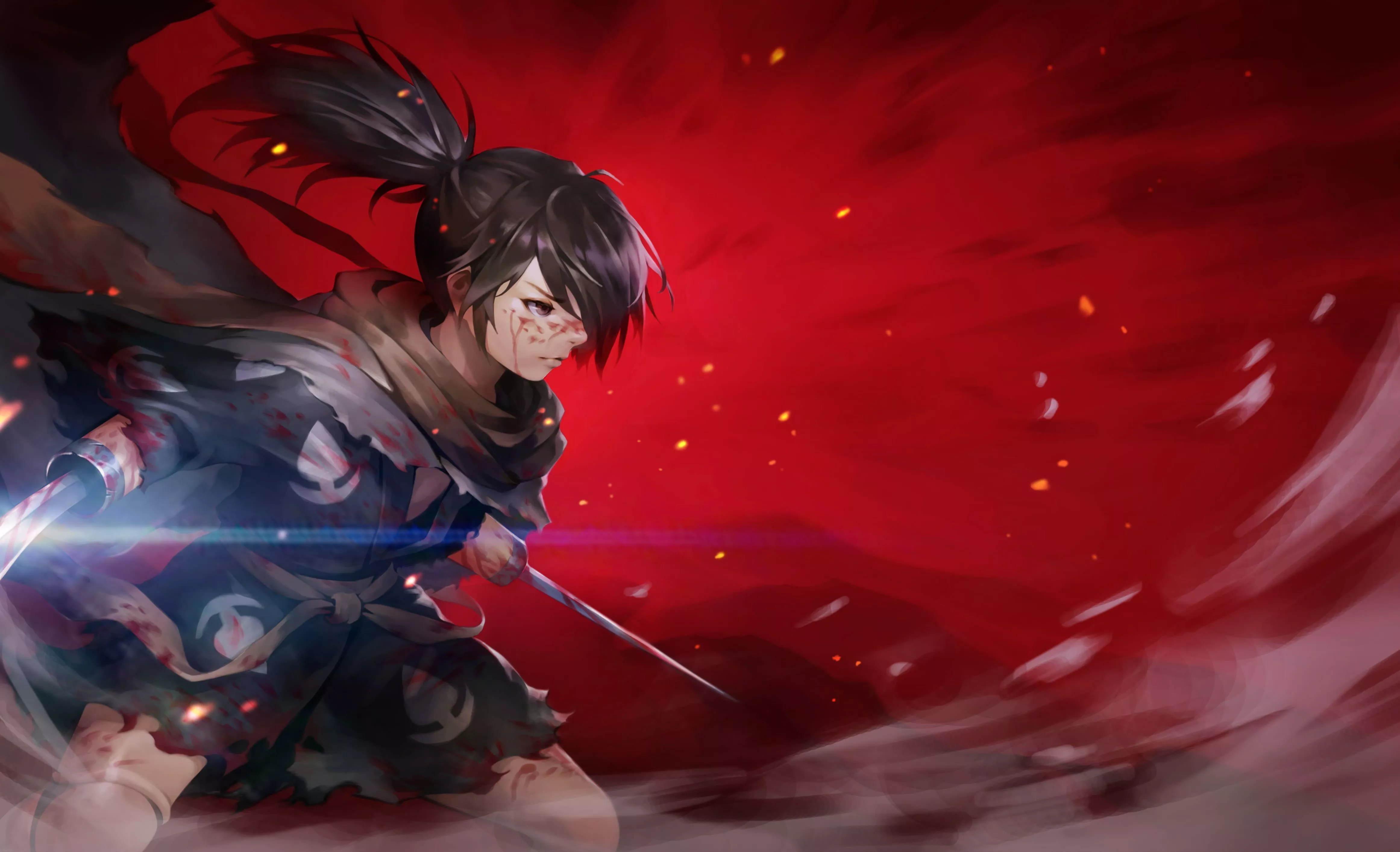 HD wallpaper: Anime, Dororo, Black Hair