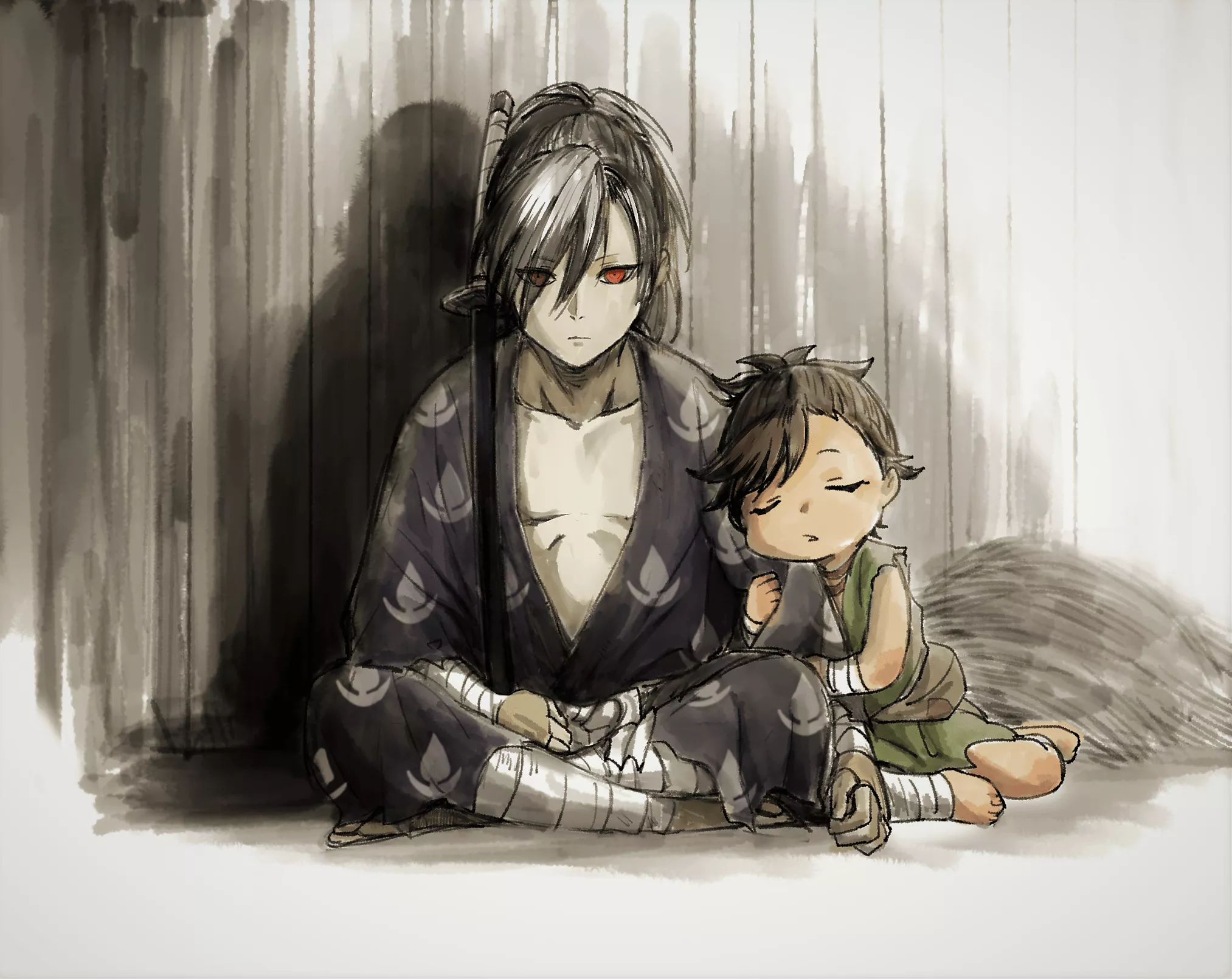 4K, anime, Hyakkimaru, Dororo, HD