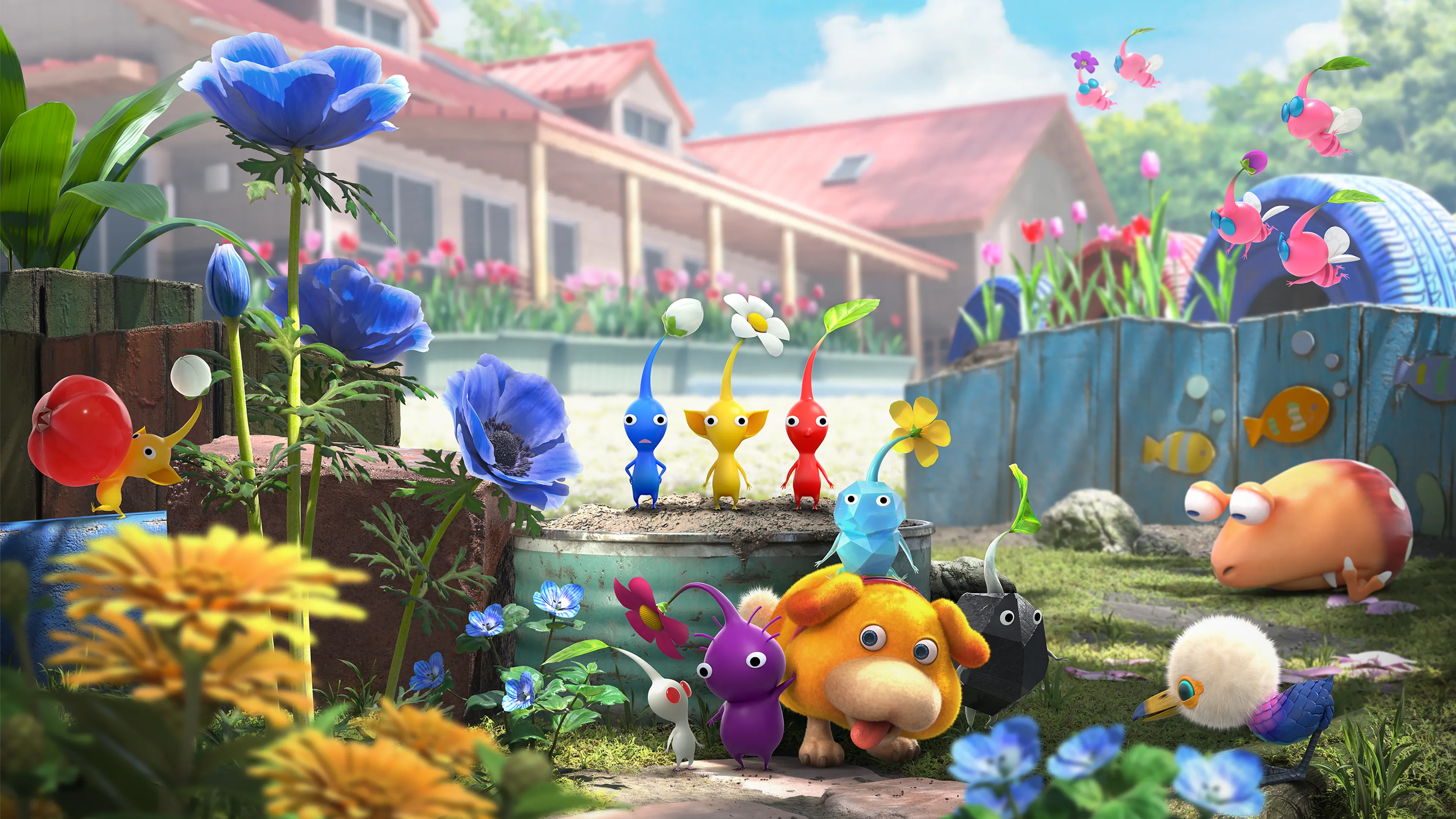 Pikmin 4 Artwork Wallpaper
