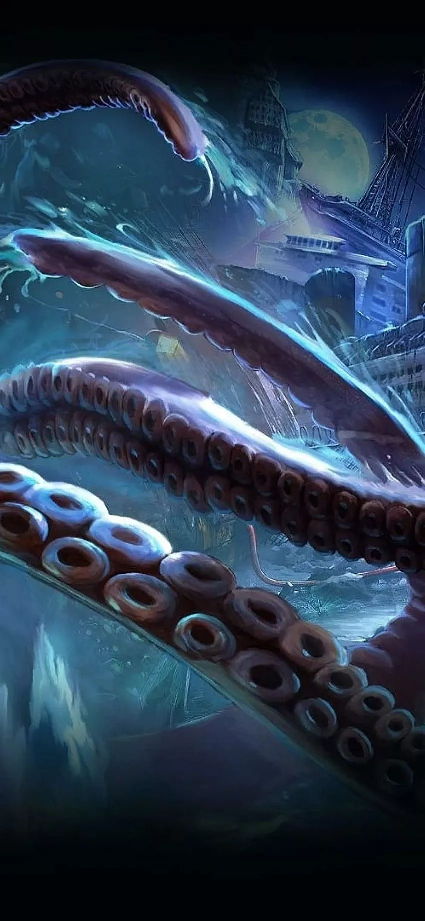 Kraken, Mystic Creature, Giant Octopus