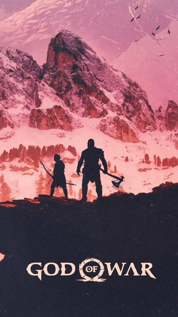 Kratos & Atreus God of War Fan Artwork
