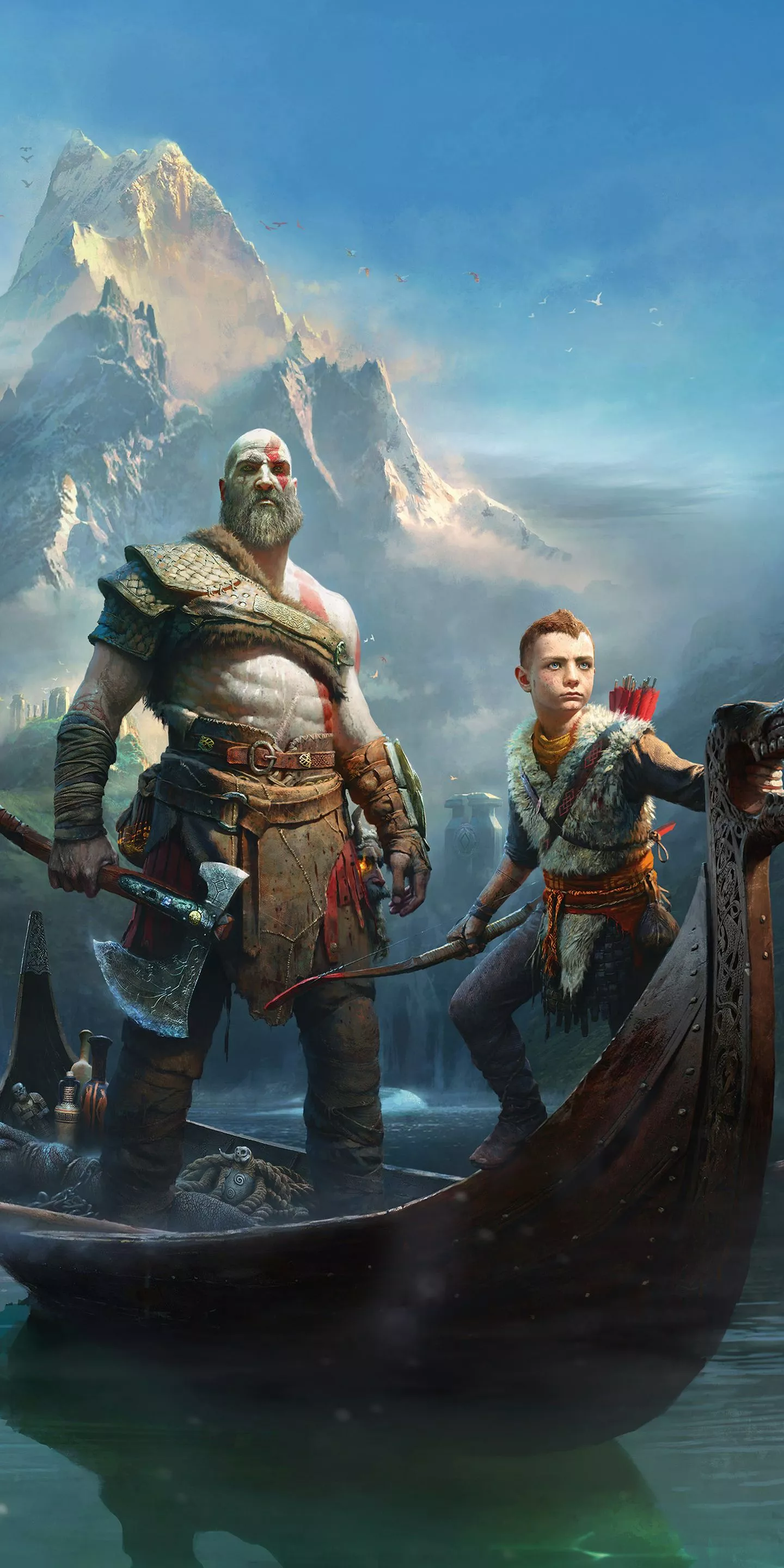 Atreus (God Of War) Phone Wallpaper