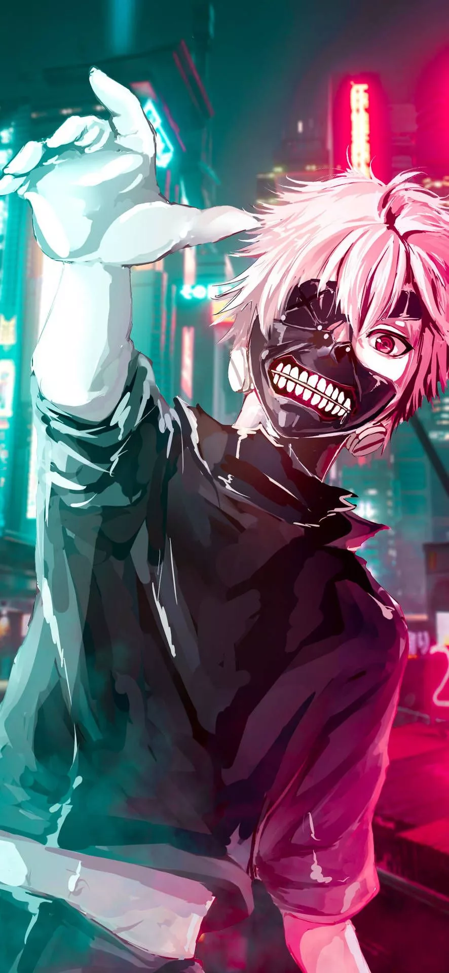 Download Tokyo Ghoul Neon Aesthetic