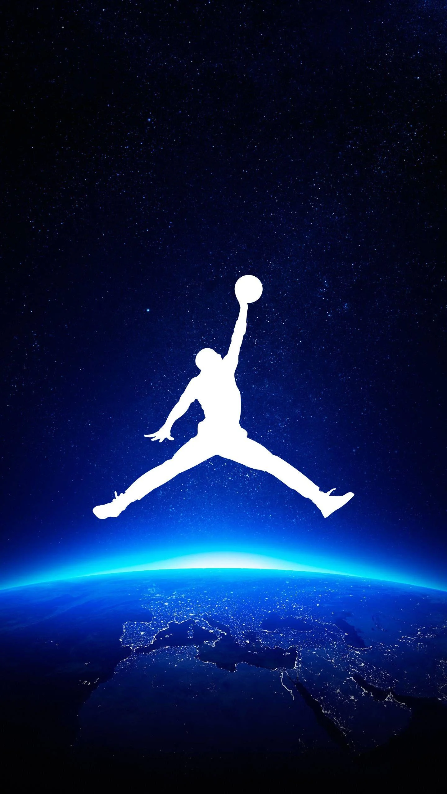 galaxy jordan logo wallpaper