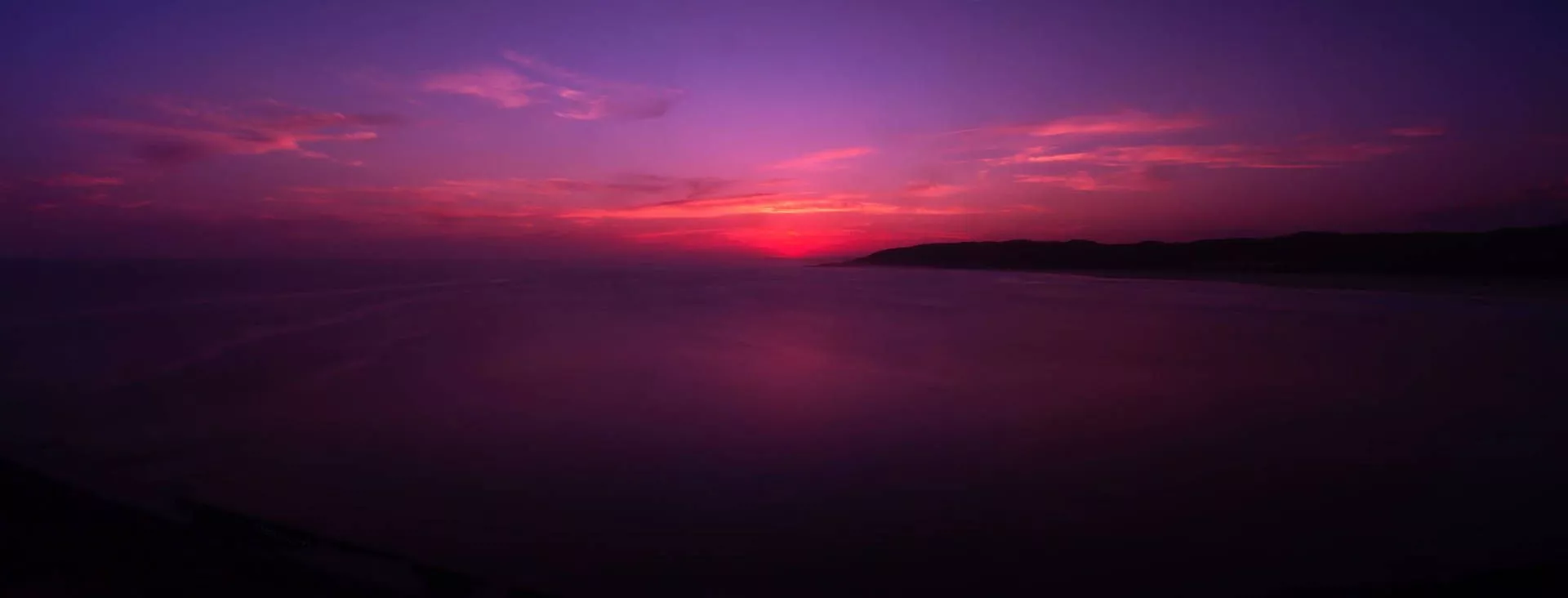 Evening Sunset Clean 4k Wallpaper