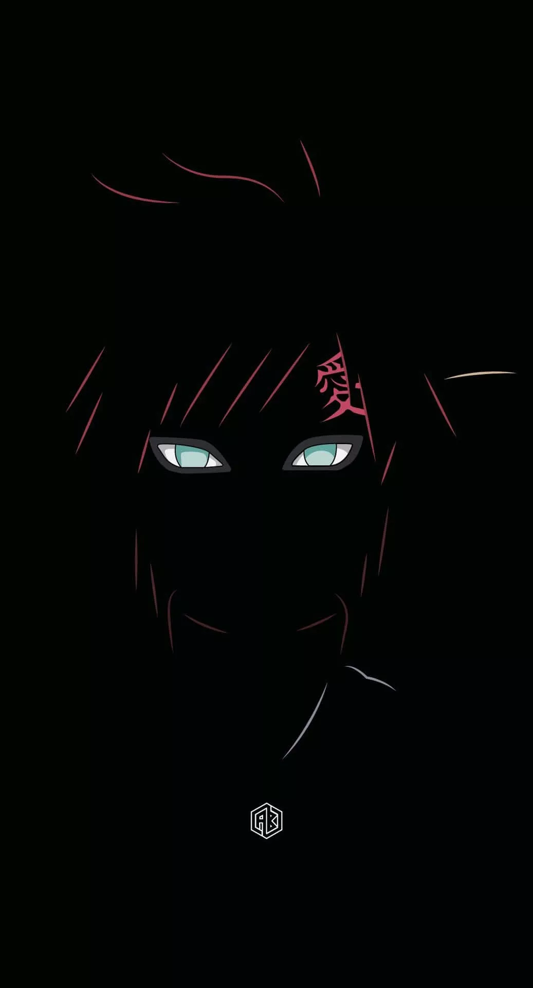 Naruto Dark Phone Wallpaper