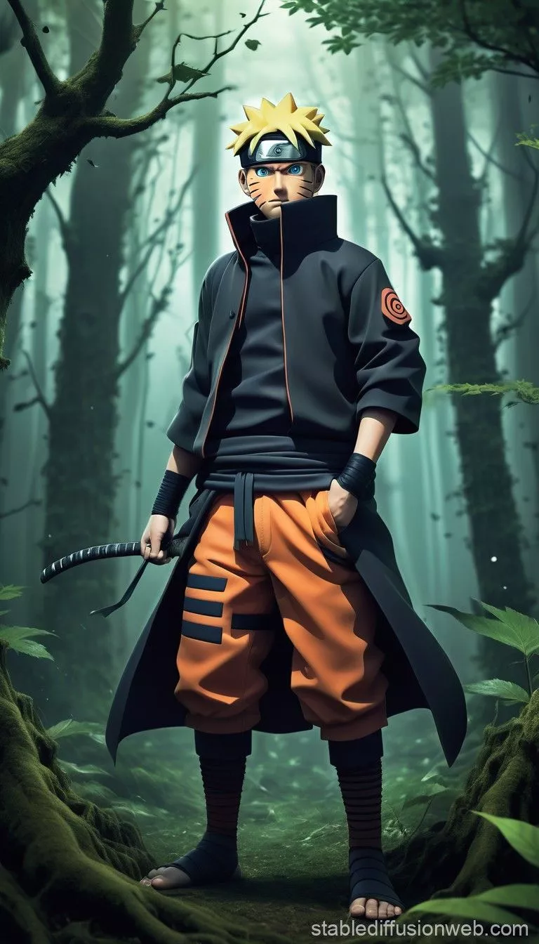 dark naruto Prompts. Stable Diffusion
