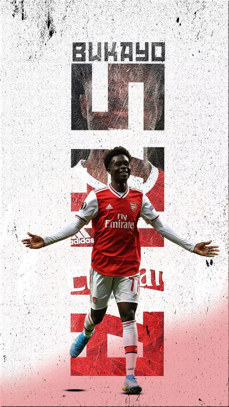 Bukayo Saka Wallpaper