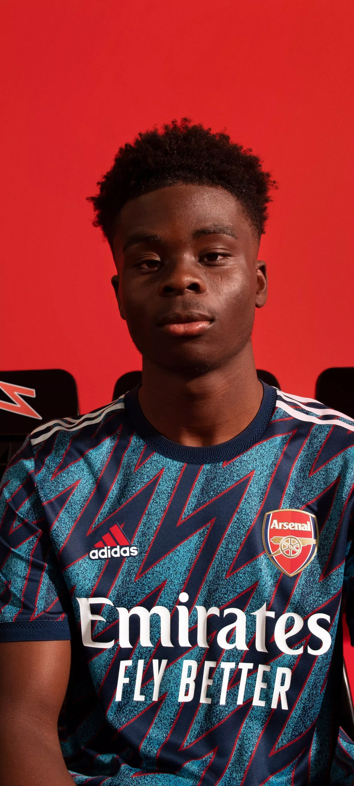 Bukayo Saka iPhone Wallpaper