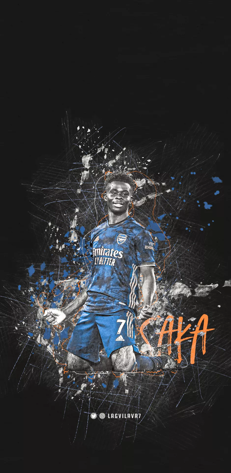 Arsenal F.C. Bukayo Saka Sports Image