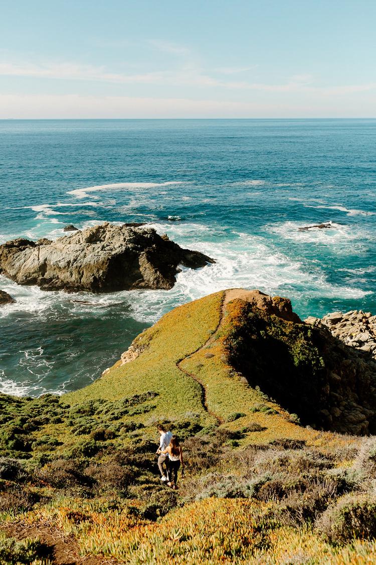 Big Sur Engagement Photo Leigh