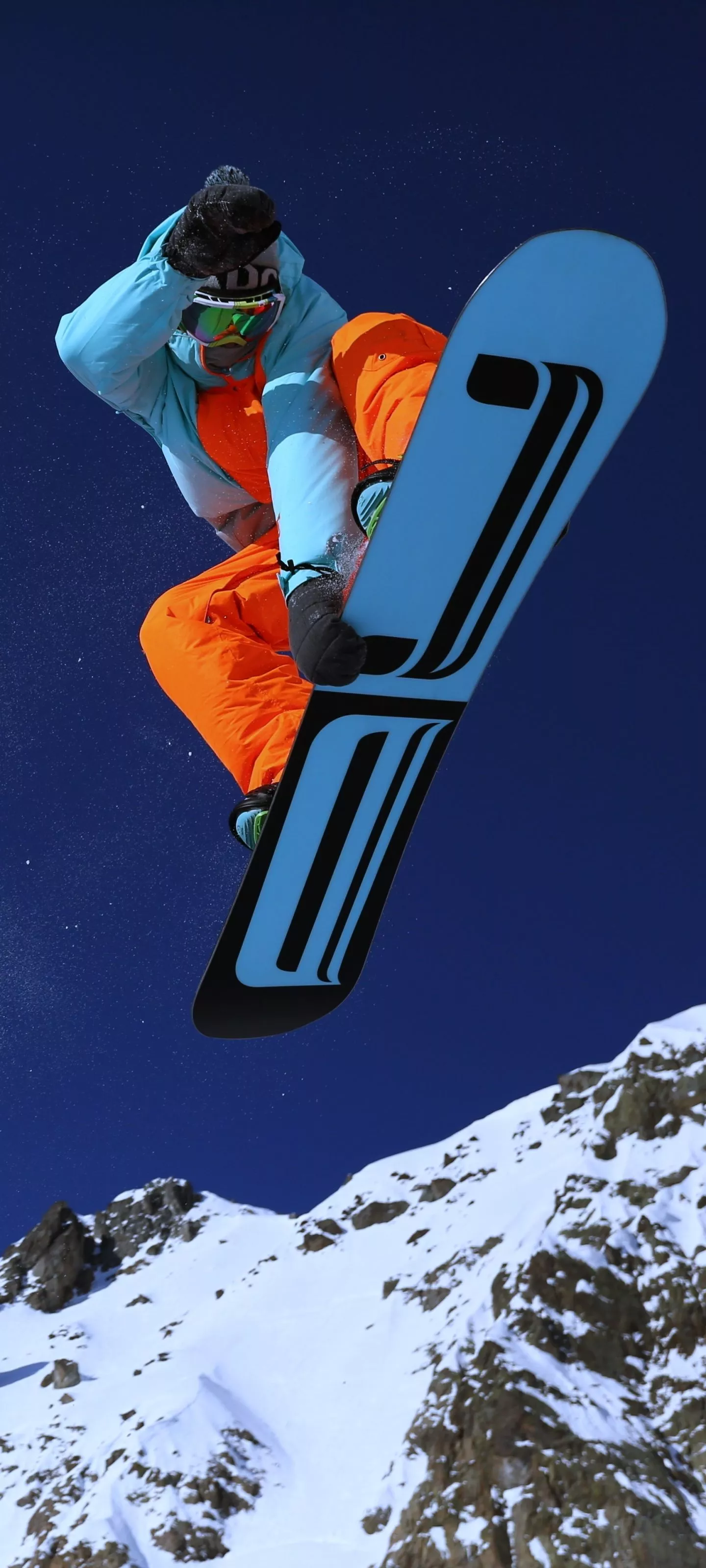Snowboarding Phone Wallpaper