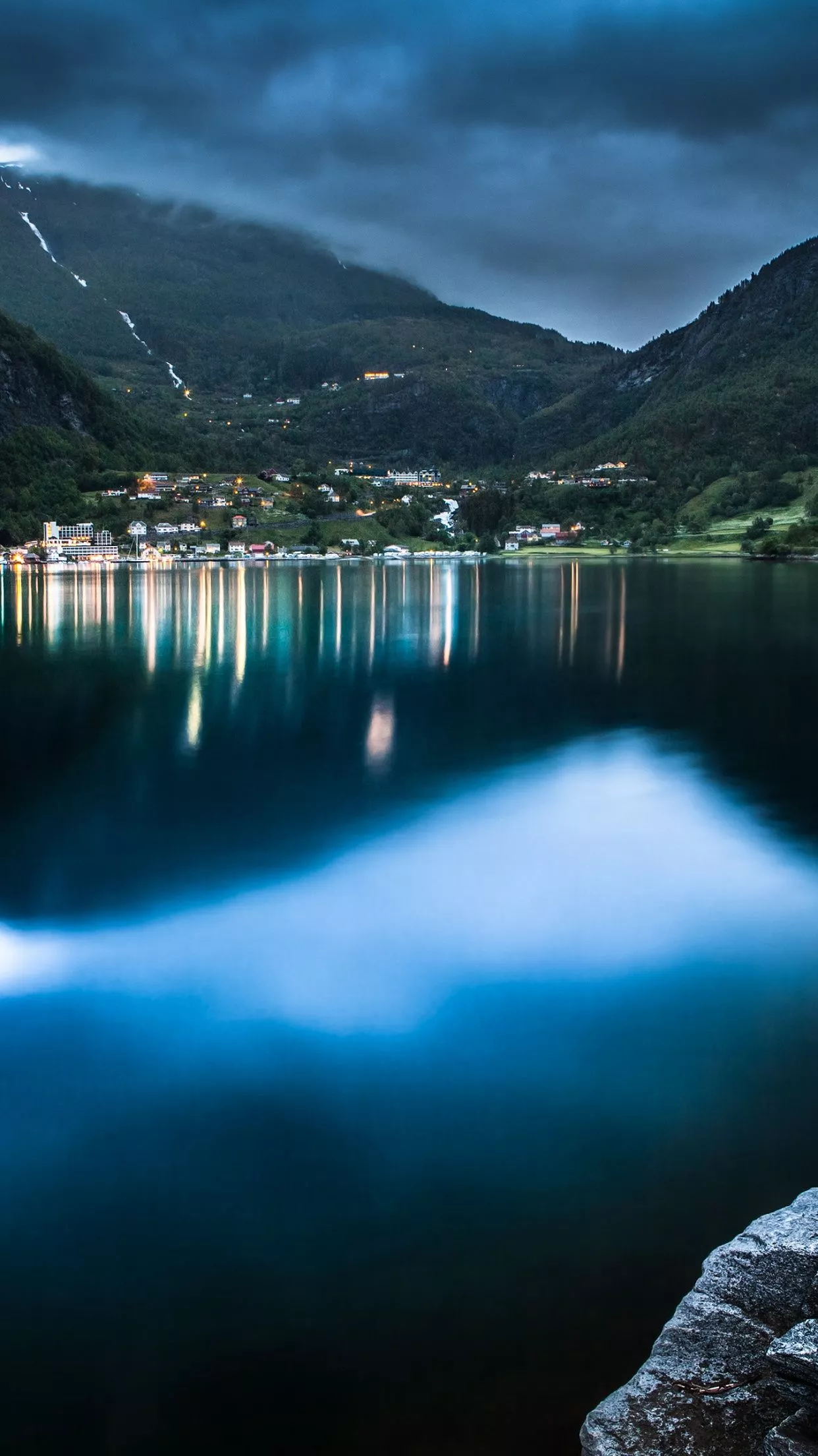 Geiranger Wallpaper 4K, Norway, Village