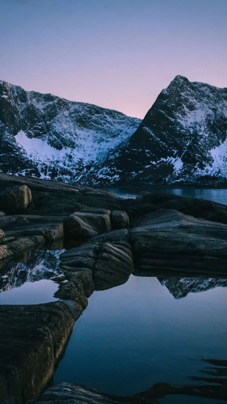 Download wallpaper 750x1334 sunset