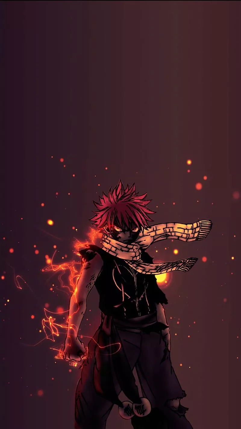 Natsu Dragneel, anime, fairytail, HD phone wallpaper