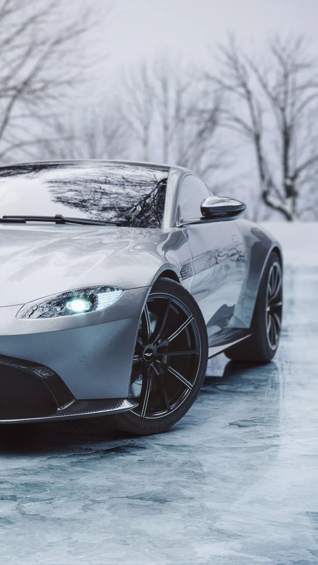 Ice Cold Aston Martin Vantage