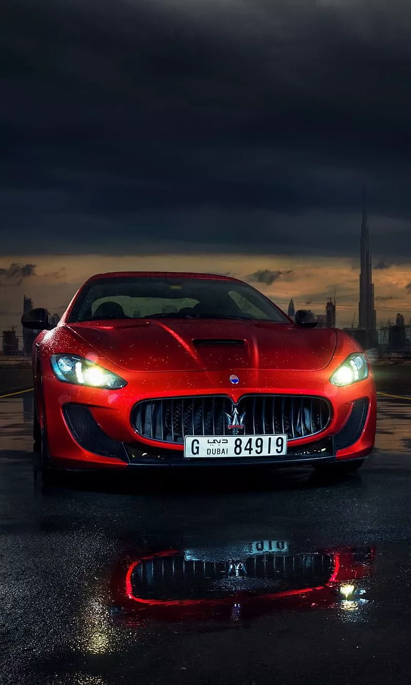 rain, red, HD phone wallpaper