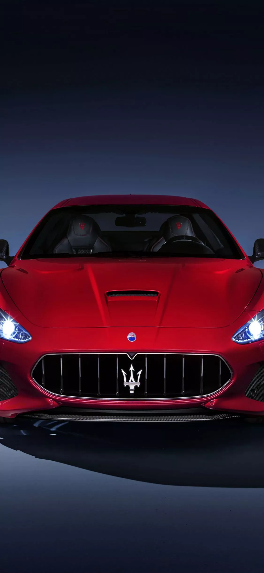 Download wallpaper 1125x2436 maserati