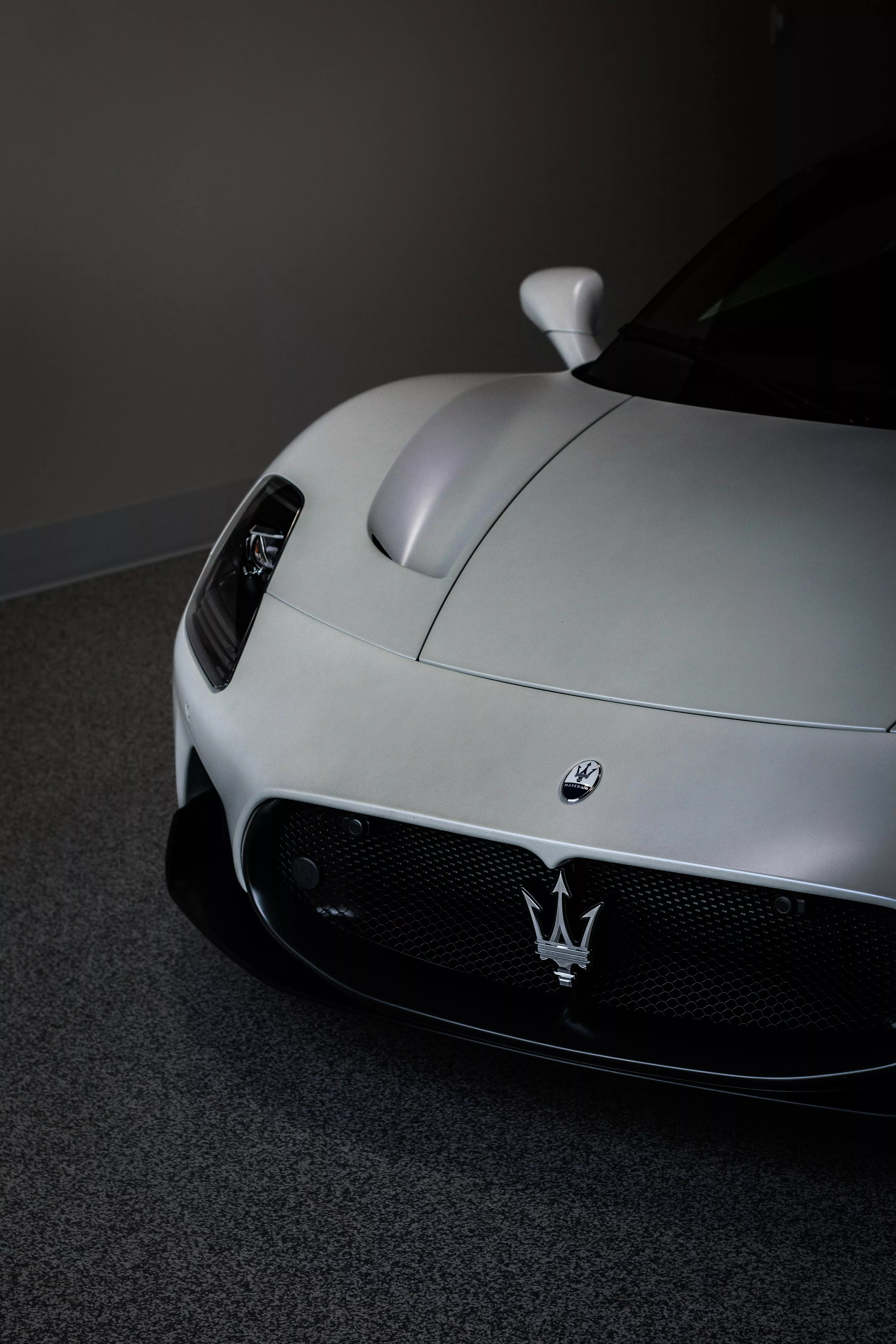 Maserati MC 20 in Black and White