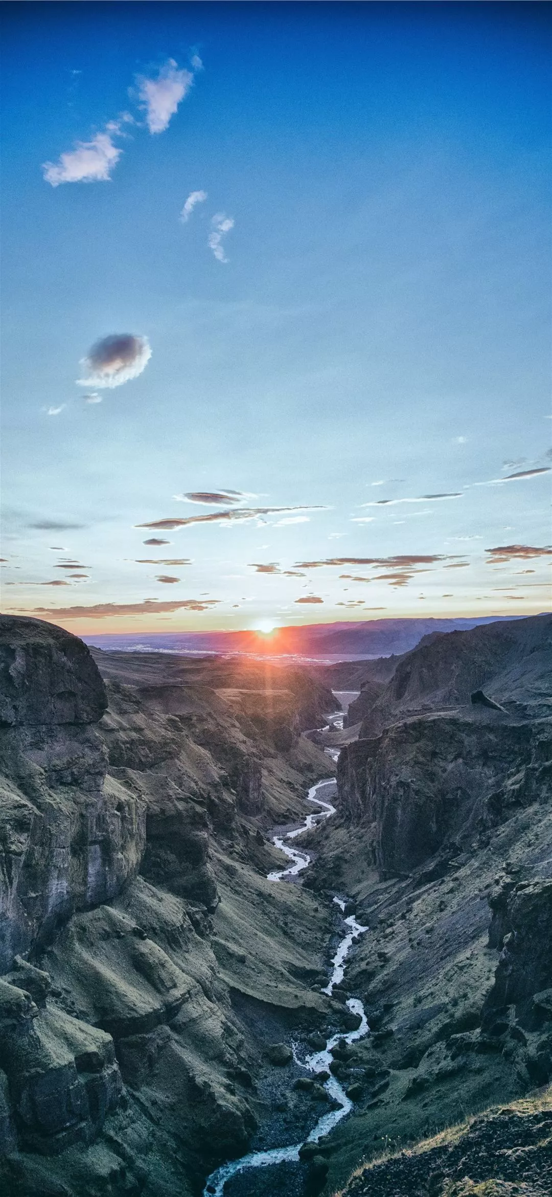 high angle view of mountain iPhone 12