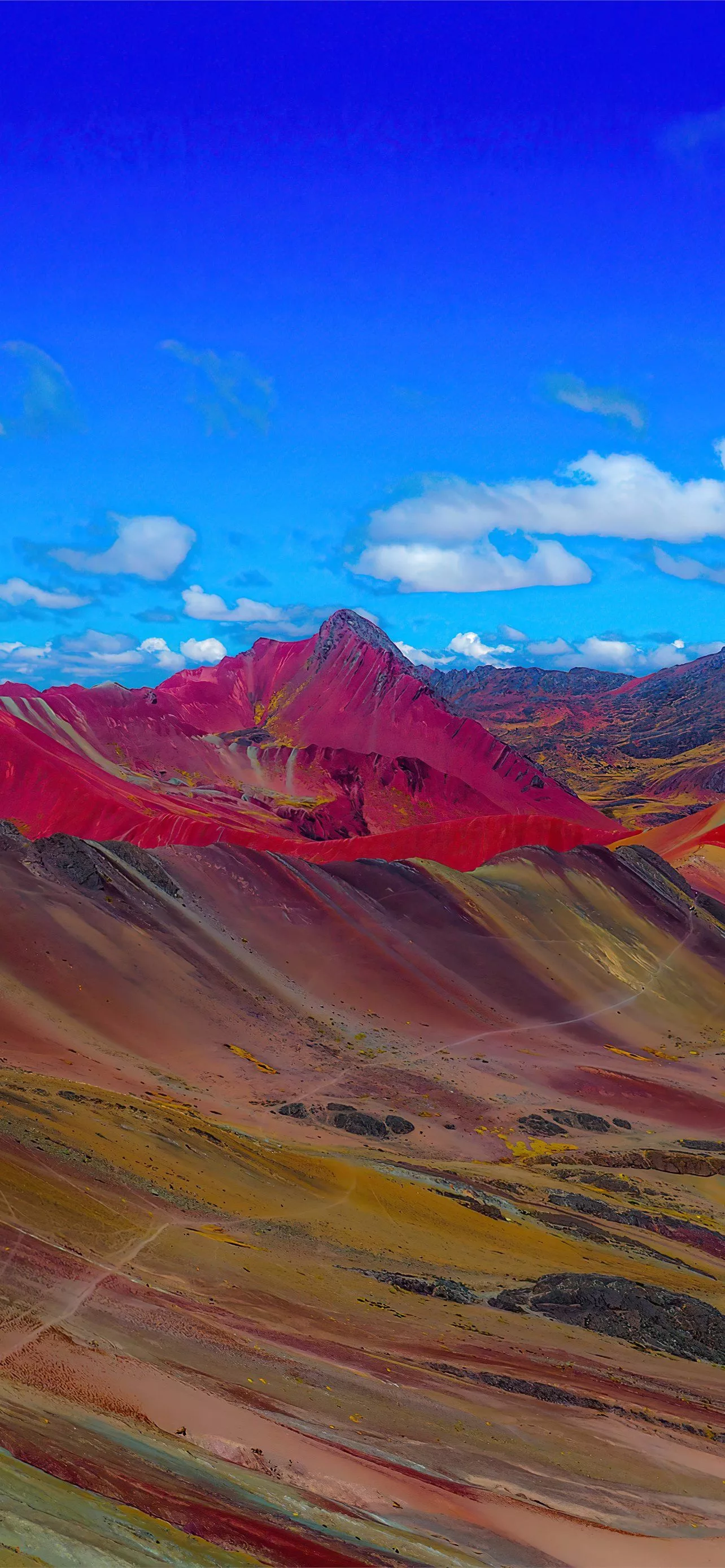 rainbow mountains in peru 4k iPhone 12