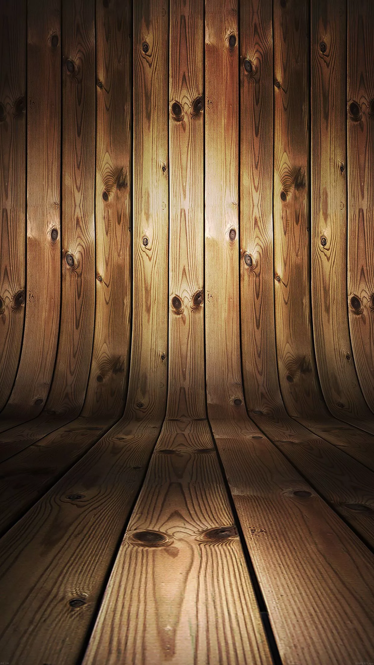 Dark Bent Wood Background Wallpaper