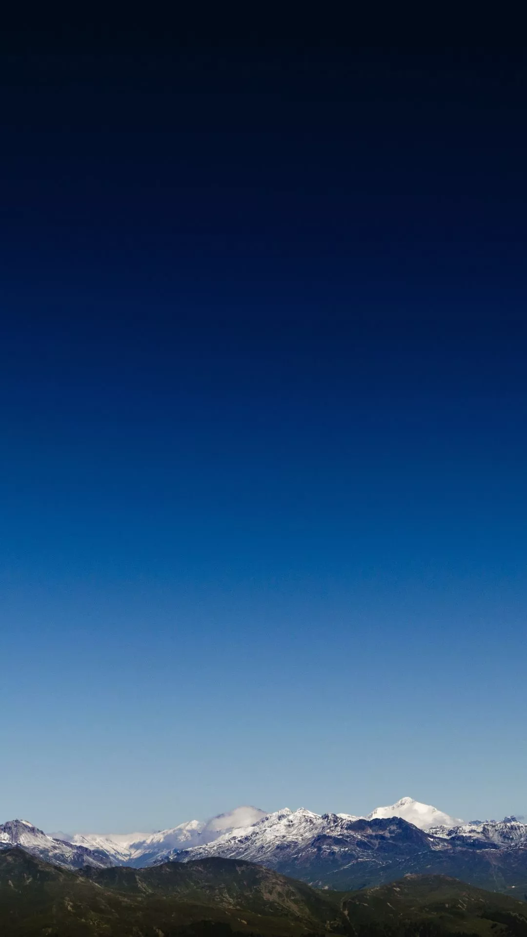 Snow Covered Mountain iPhone Wallpaper